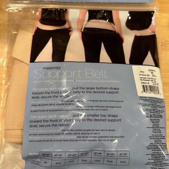 Motherhood Maternity Support Belt Extra Large Nude - Never Used - Picture 3 of 4